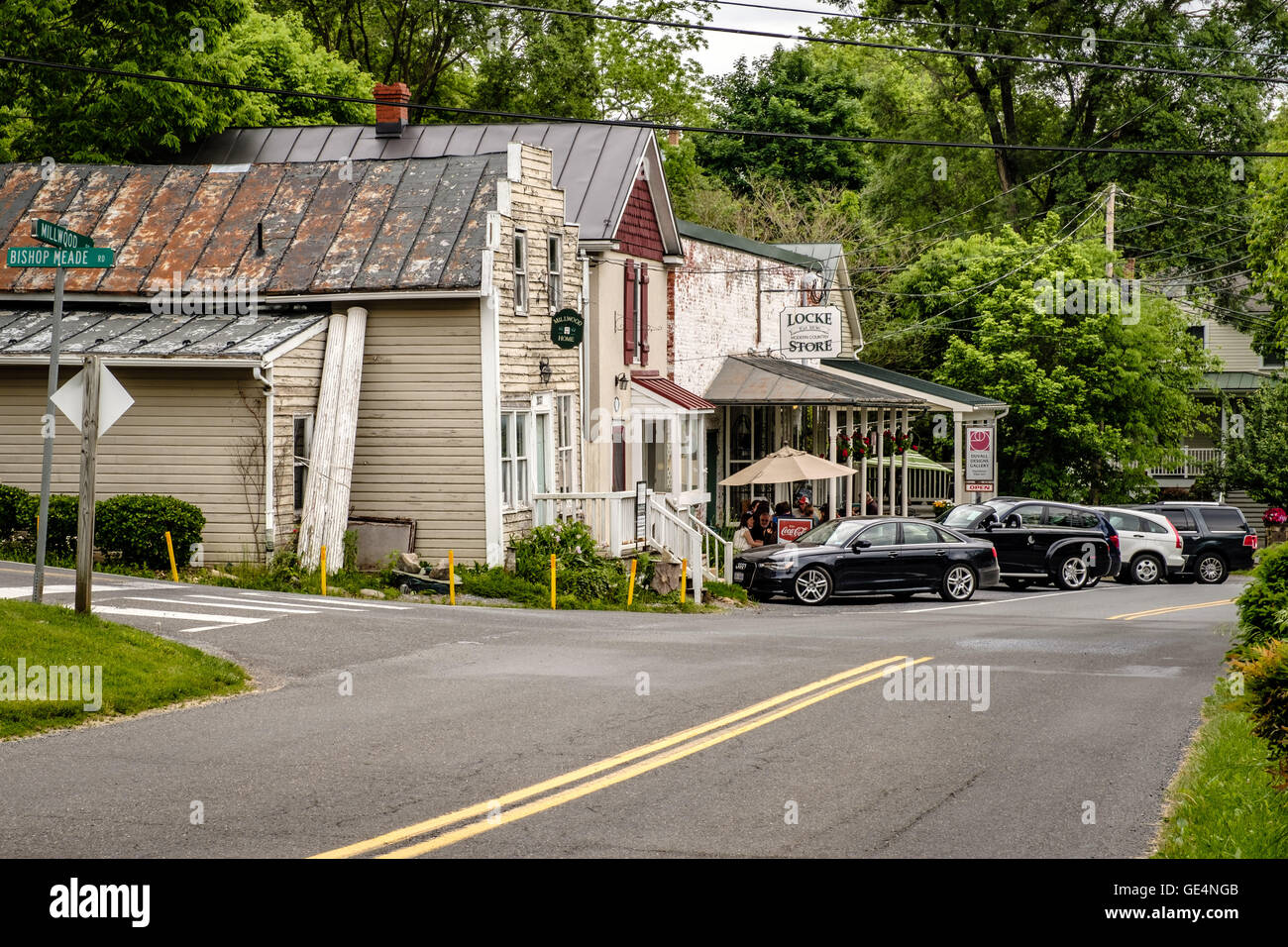 Locke Store, 2049 Millwood Road, Millwood, Virginia Stock Photo Alamy