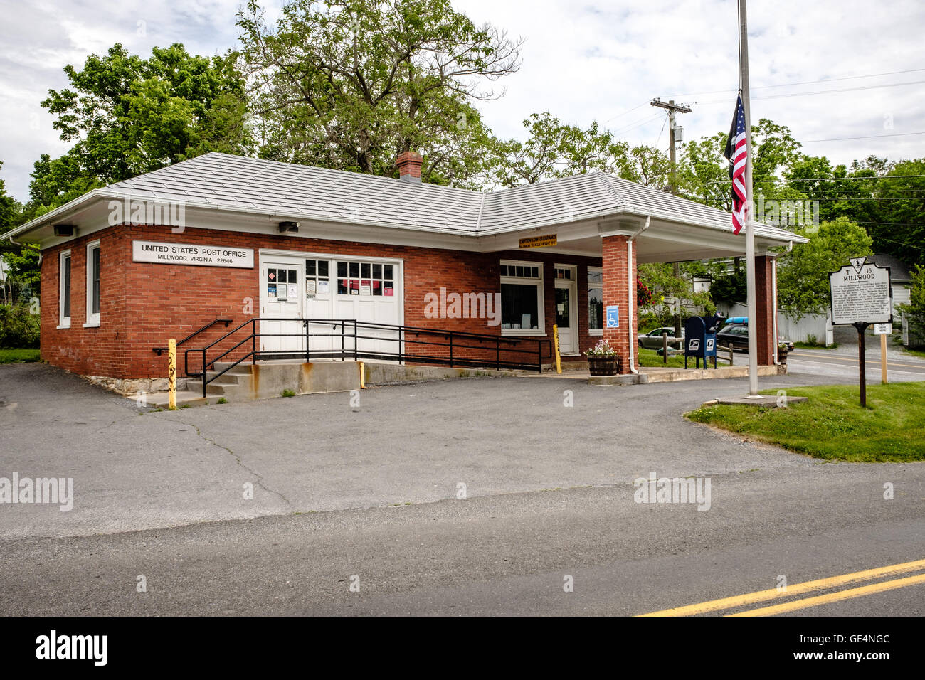Millwood Post Office, 2009 Millwood Road, Virginia Stock Photo Alamy