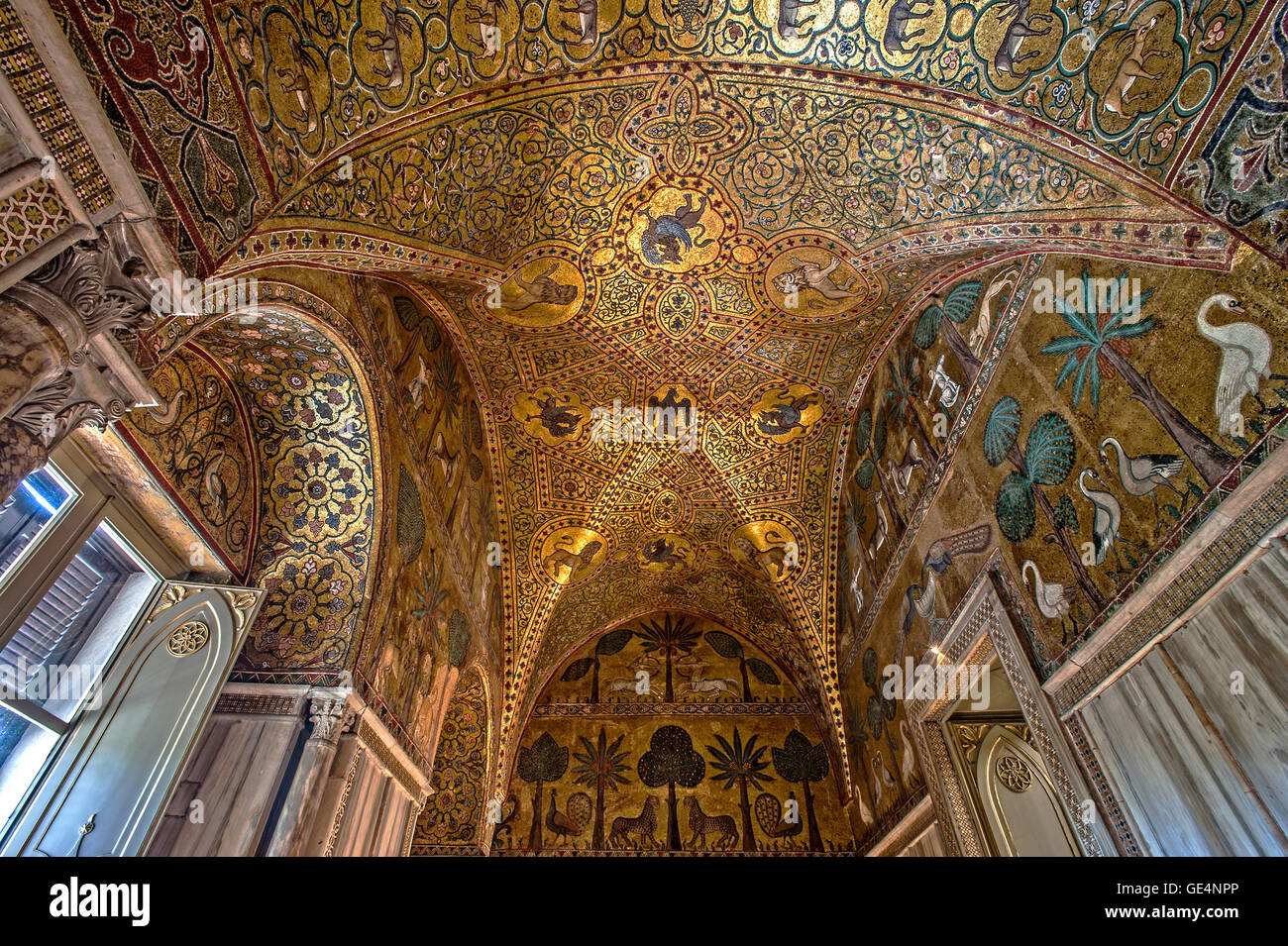 Italy Sicily Palermo Royal Palace Norman Palace King Roger's room