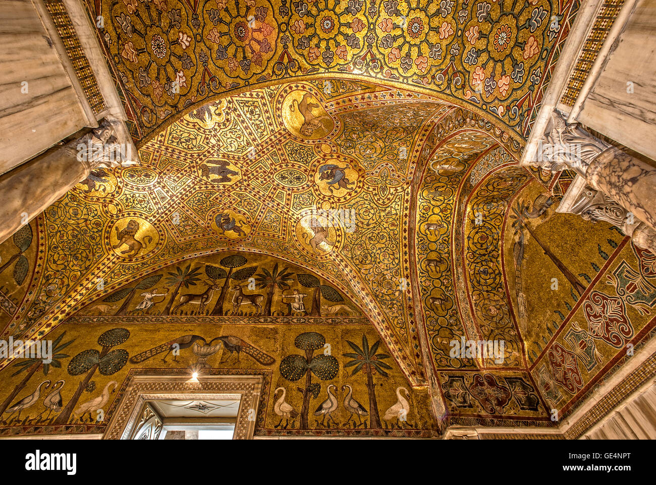 Italy Sicily Palermo Royal Palace Norman Palace King Roger's room