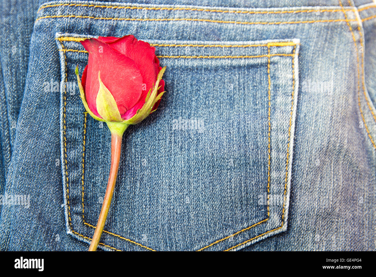 Floral fabric jeans hi-res stock photography and images - Alamy