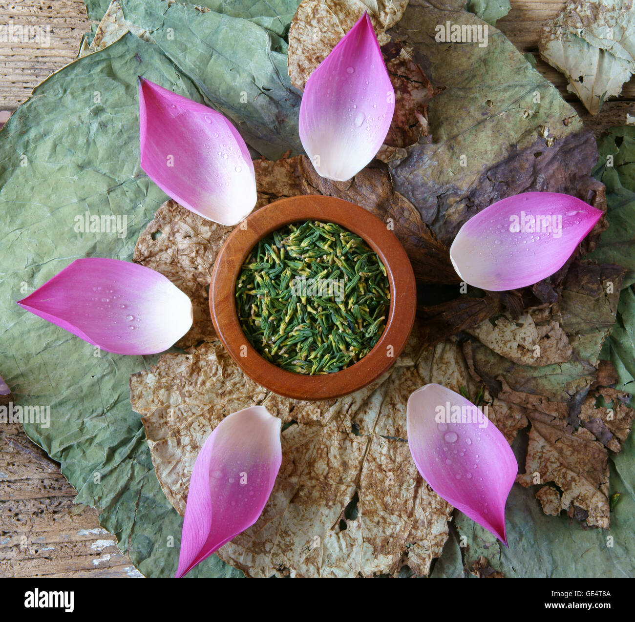 lotus tea a healthy beverage of Vietnam Stock Photo Alamy