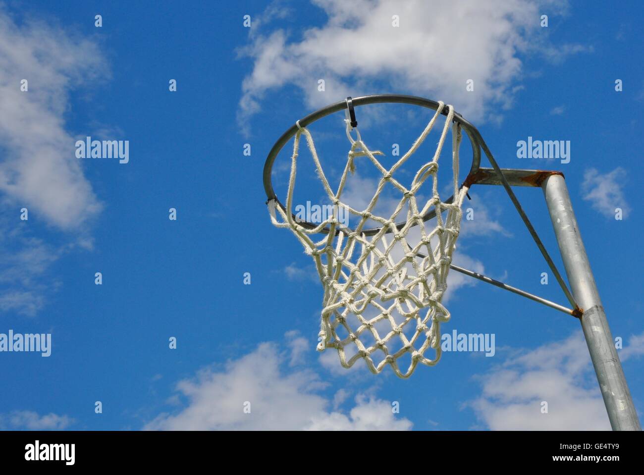 Netball net hoop sport hires stock photography and images Alamy