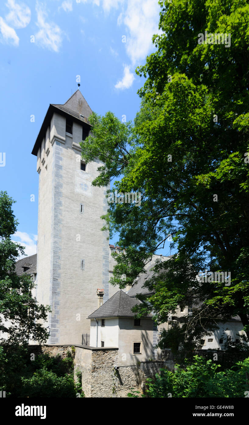 Allentsteig: Allentsteig Castle, Austria, Niederösterreich, Lower Austria, Waldviertel Stock Photo