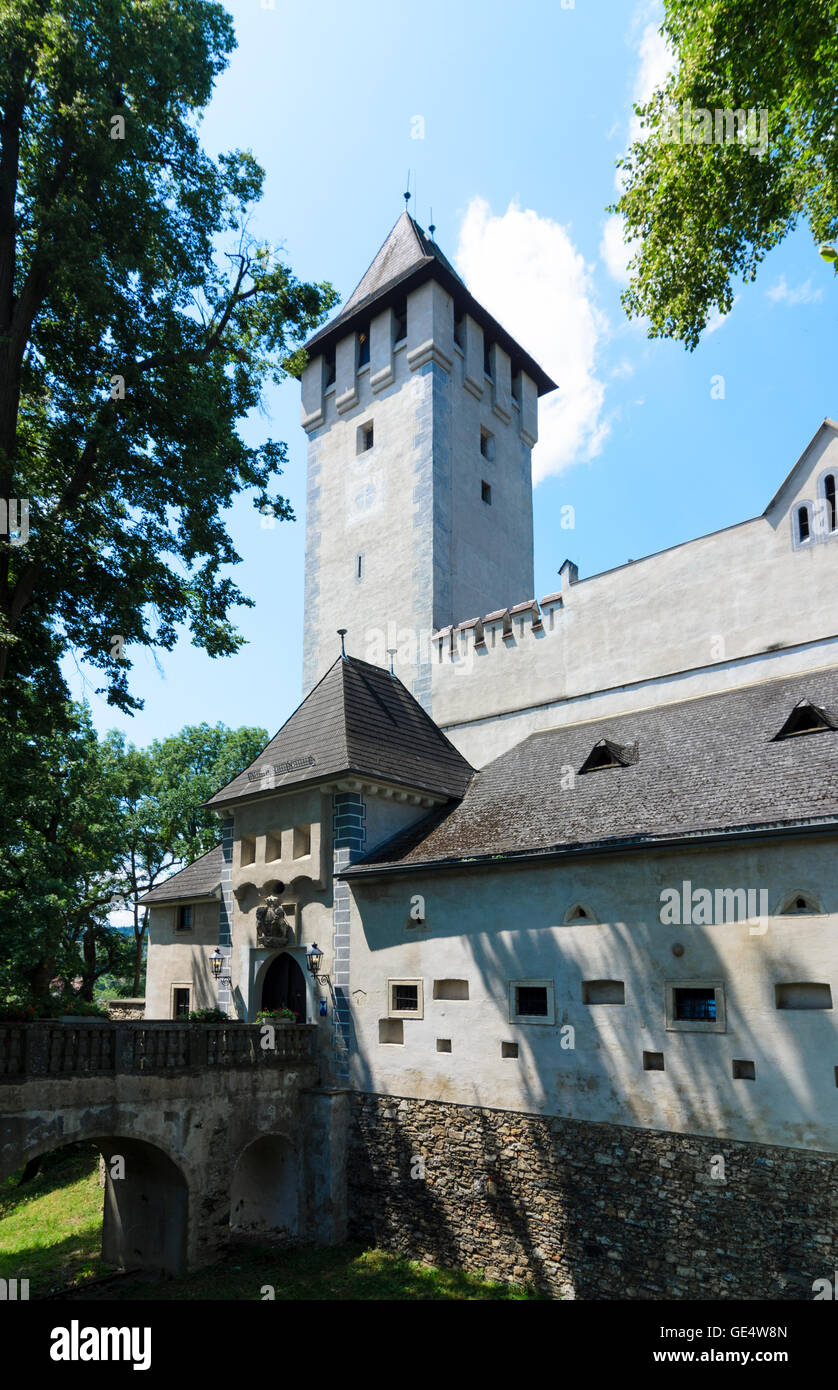 Allentsteig: Allentsteig Castle, Austria, Niederösterreich, Lower Austria, Waldviertel Stock Photo