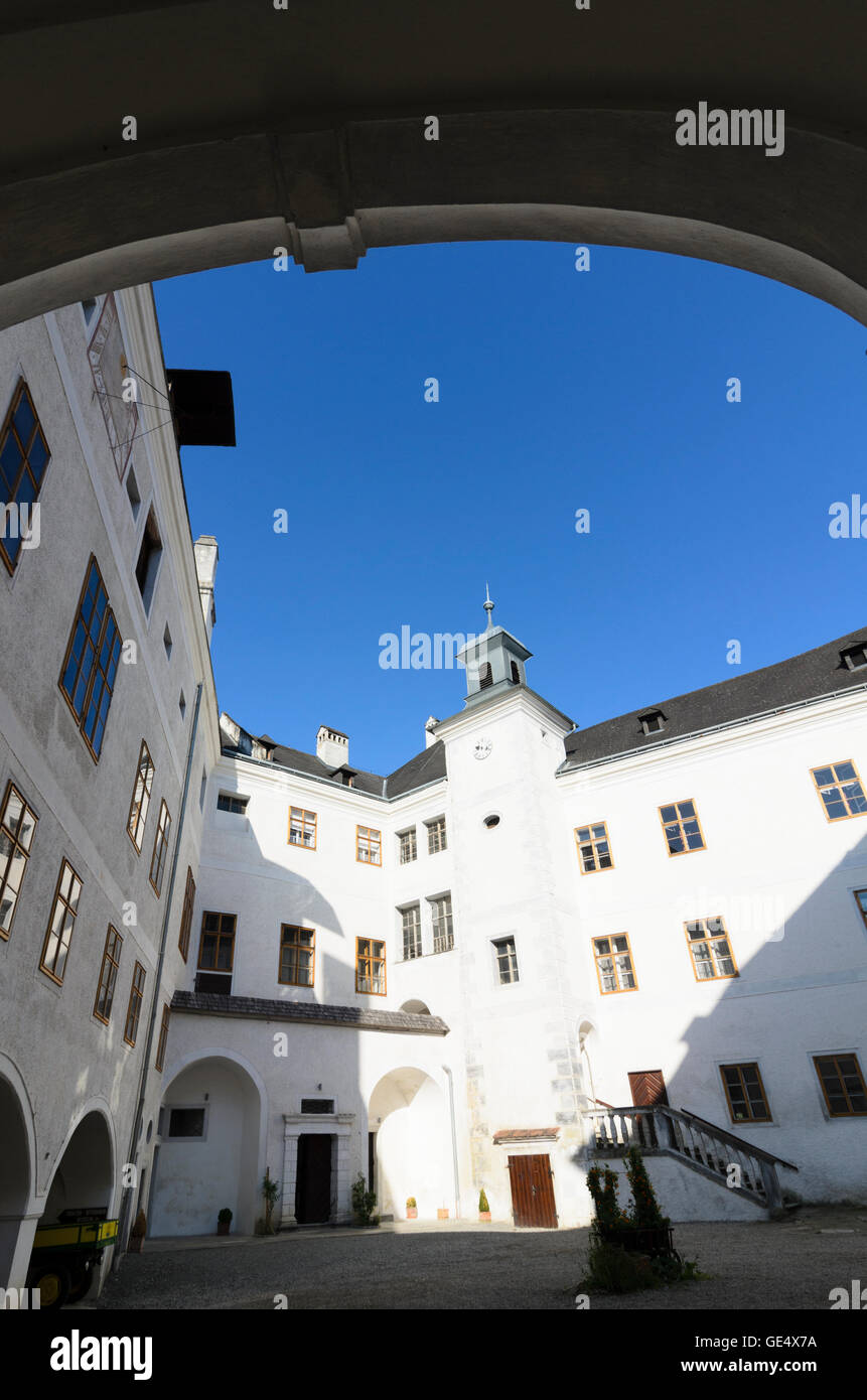 Leiben: Leiben Castle, Austria, Niederösterreich, Lower Austria, Waldviertel Stock Photo