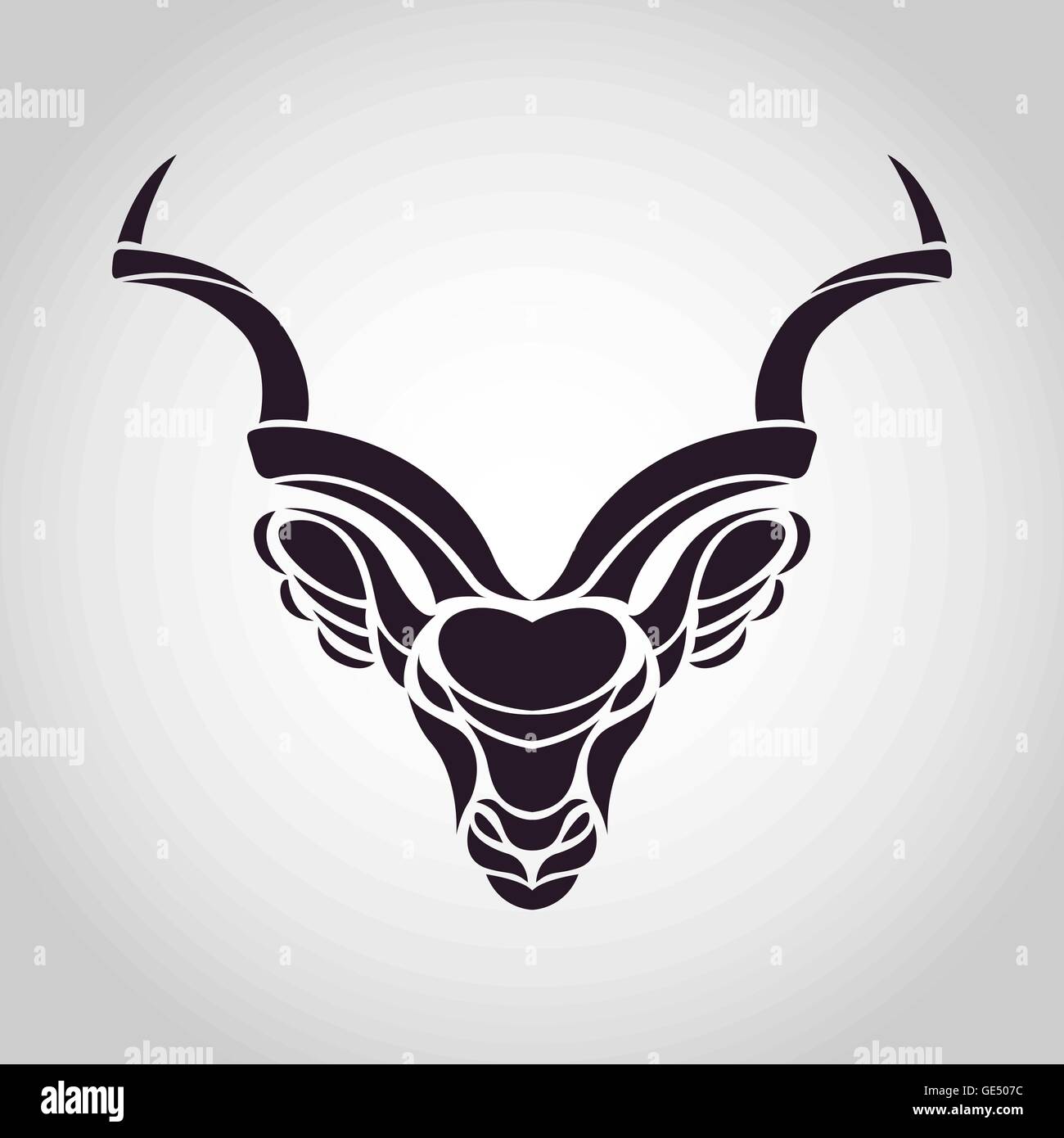 Kudu Horns Vector
