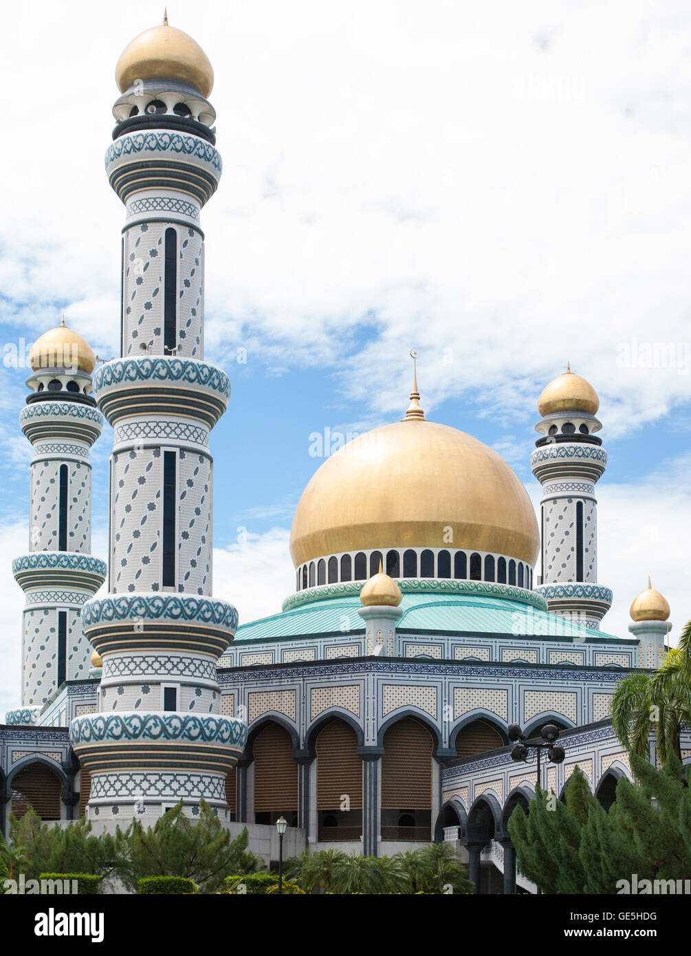 Palace in Bandar Seri Begawan, Brunei Stock Photo