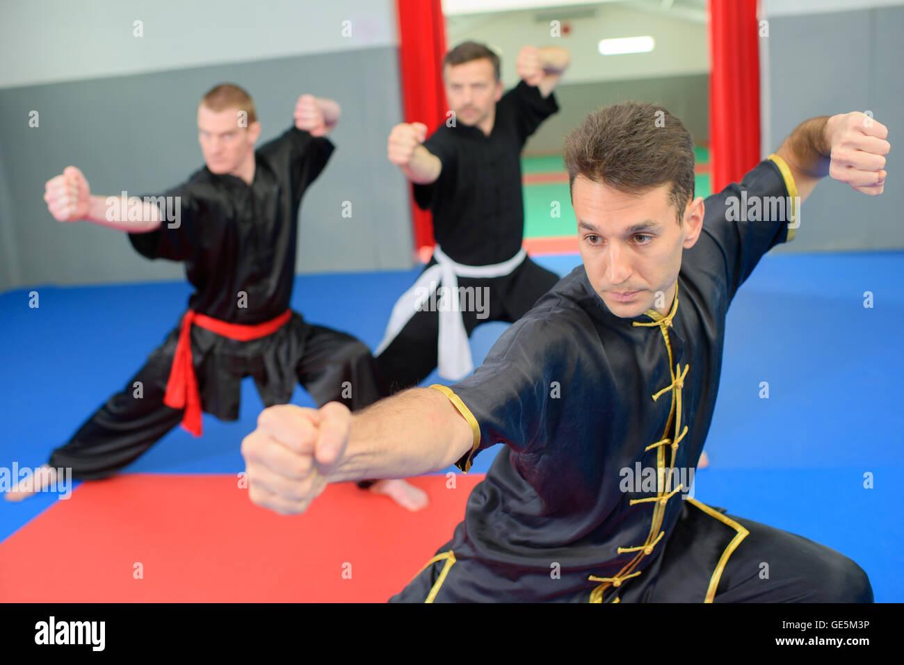 Martial arts class Stock Photo Alamy