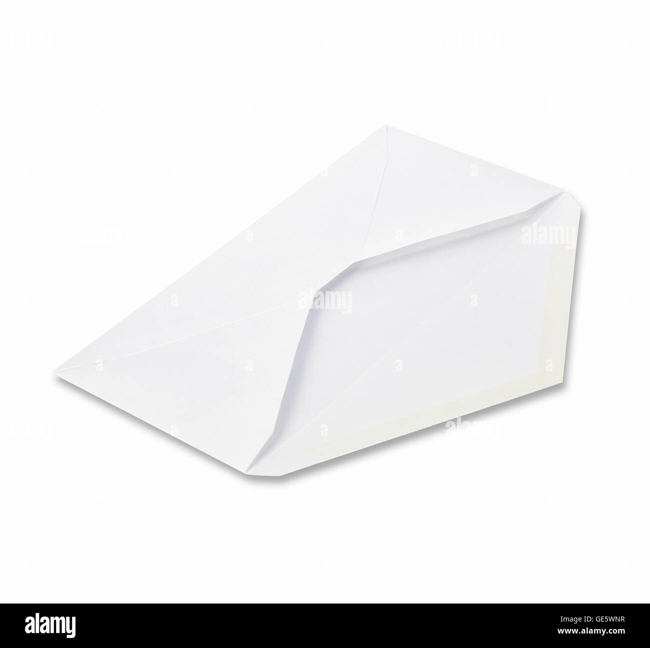 Envelope isolated on a white background Stock Photo - Alamy