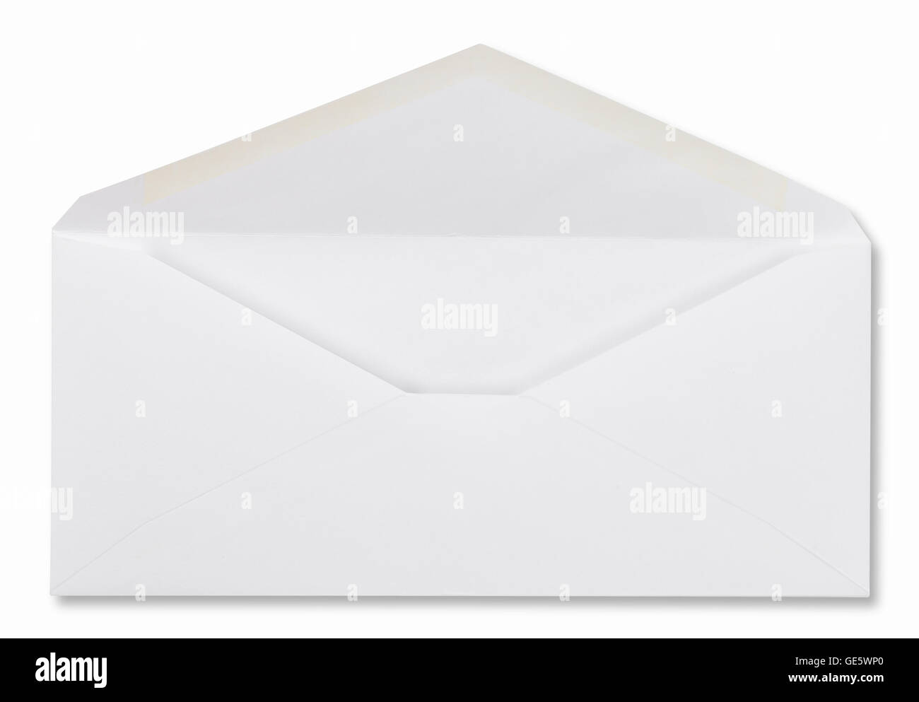 Envelope isolated on a white background Stock Photo - Alamy