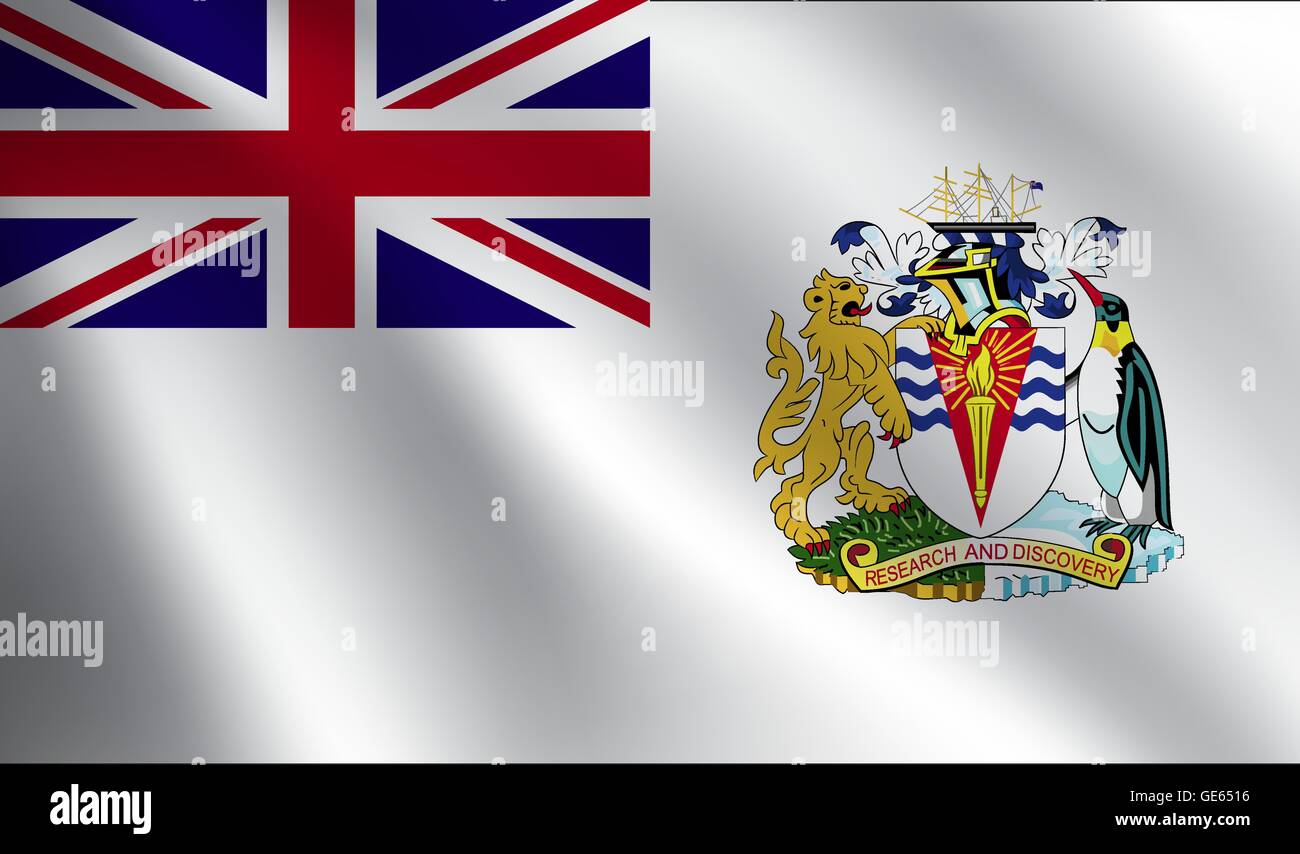 British Antarctic Territory flag Stock Vector Image & Art - Alamy