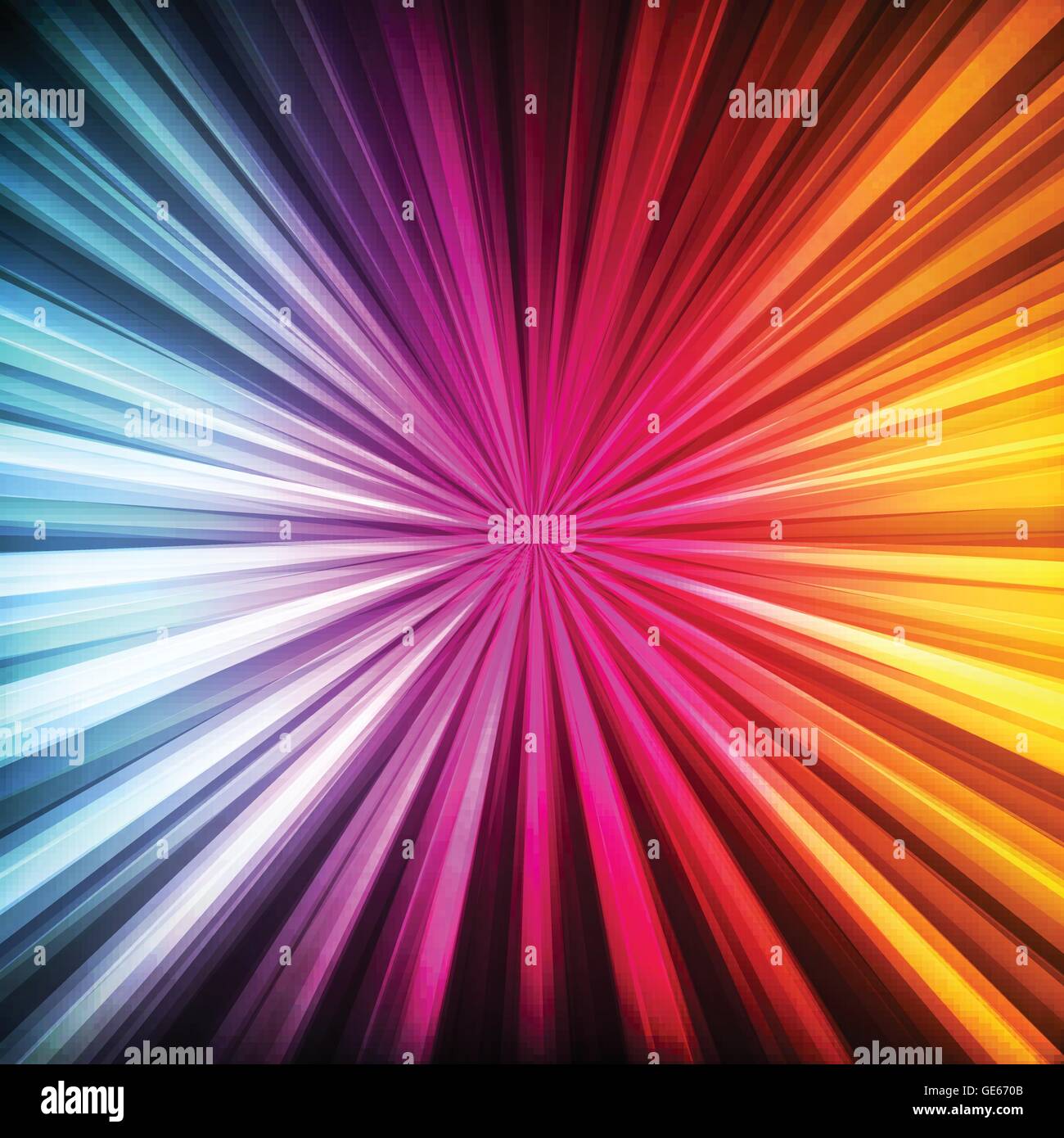 Neon abstract lines design on dark background vector Stock Vector Image ...