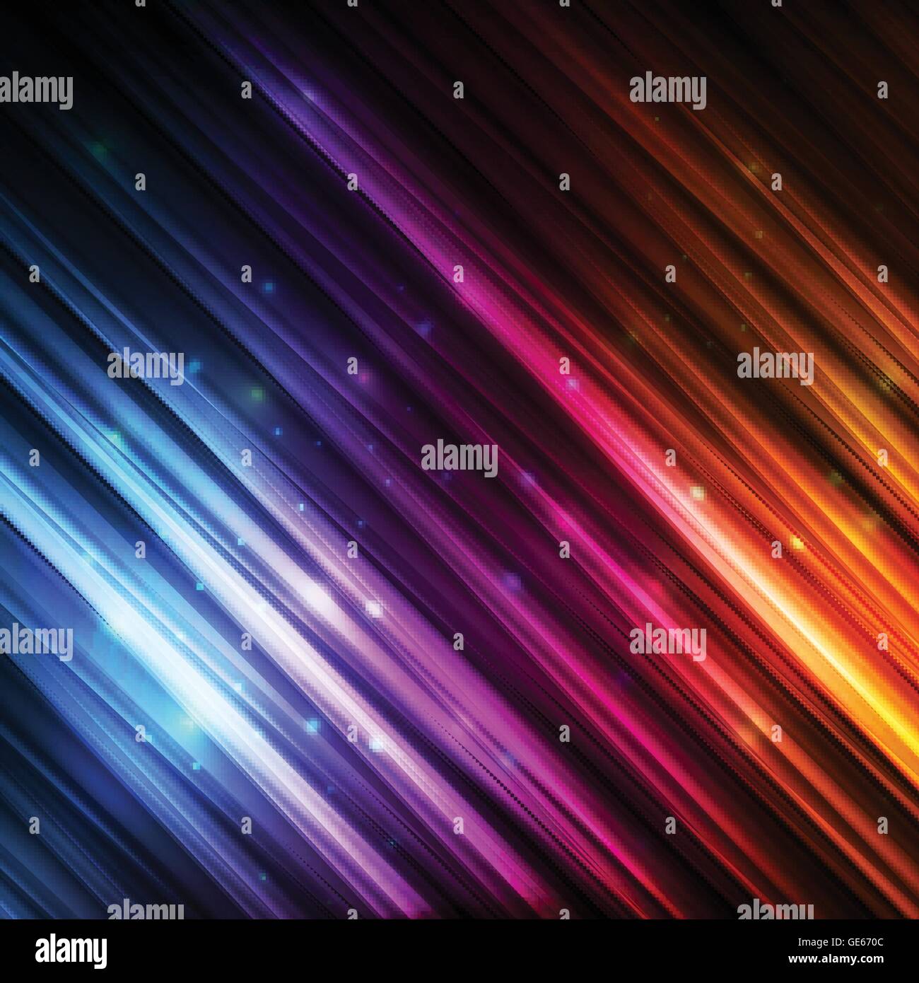 Neon abstract lines design on dark background concept vector glow lines ...