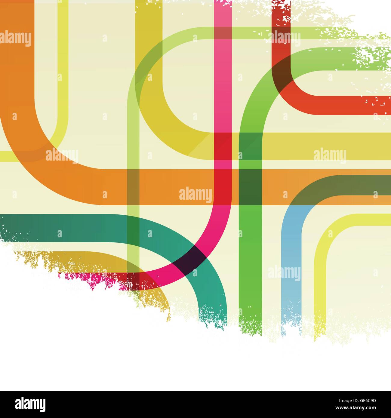 Abstract retro lines background vector concept for poster Stock Vector ...