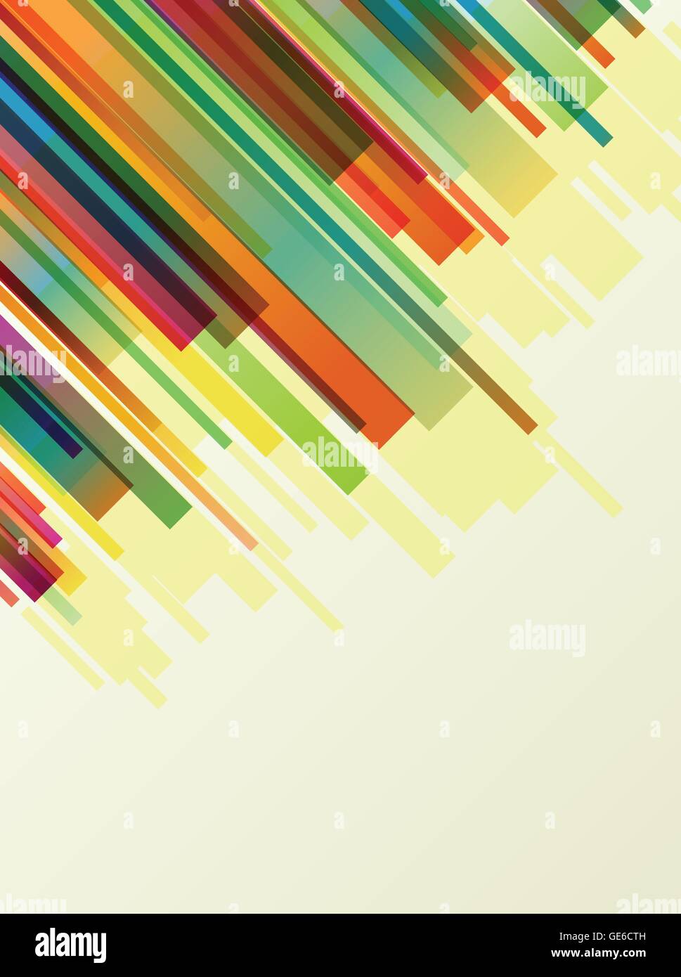 Colorful lines abstract vector background concept template Stock Vector ...