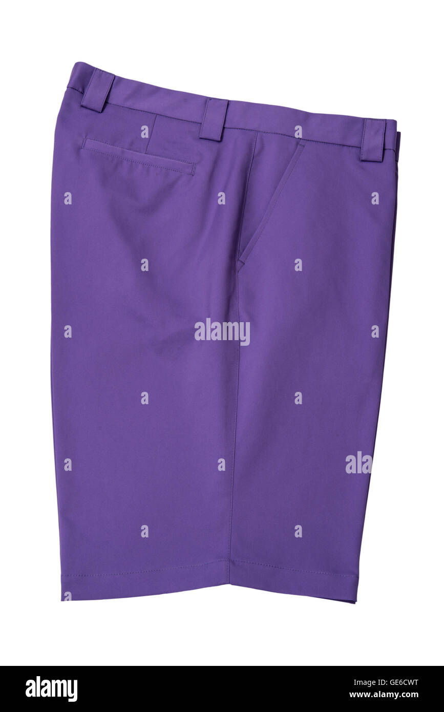 Straight Fit Pants in Purple