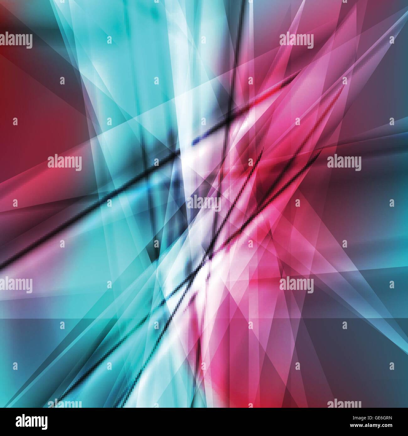 Neon abstract lines design on dark background vector concept Stock ...