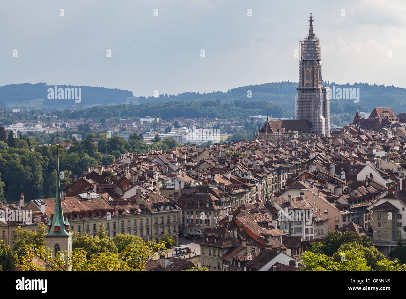 Bern, Capital city of Switzerland, World Heritage Site by UNESCO Stock Photo