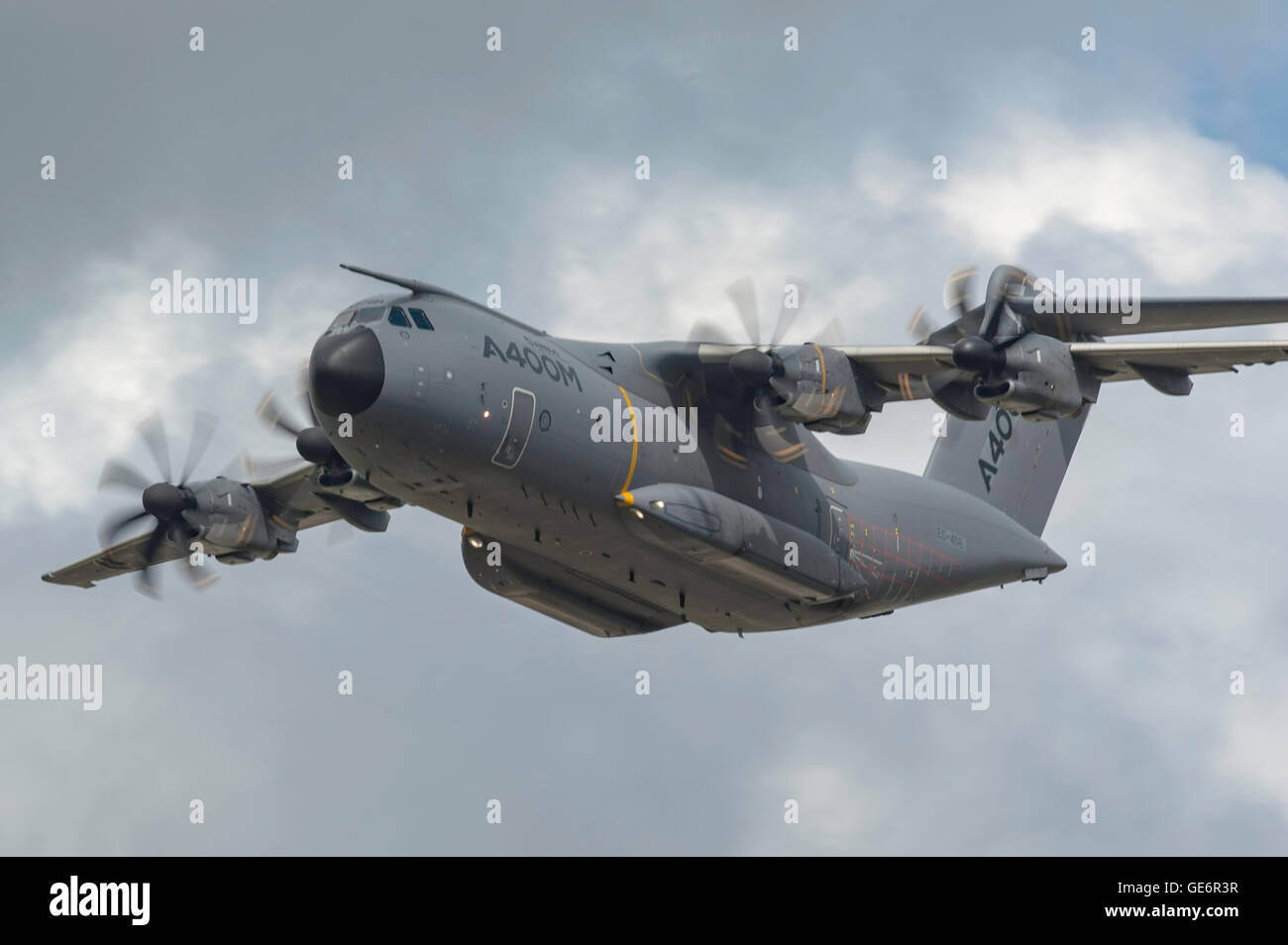Airbus A400M Atlas display at The Royal International Air Tattoo RAF Fairford Stock Photo