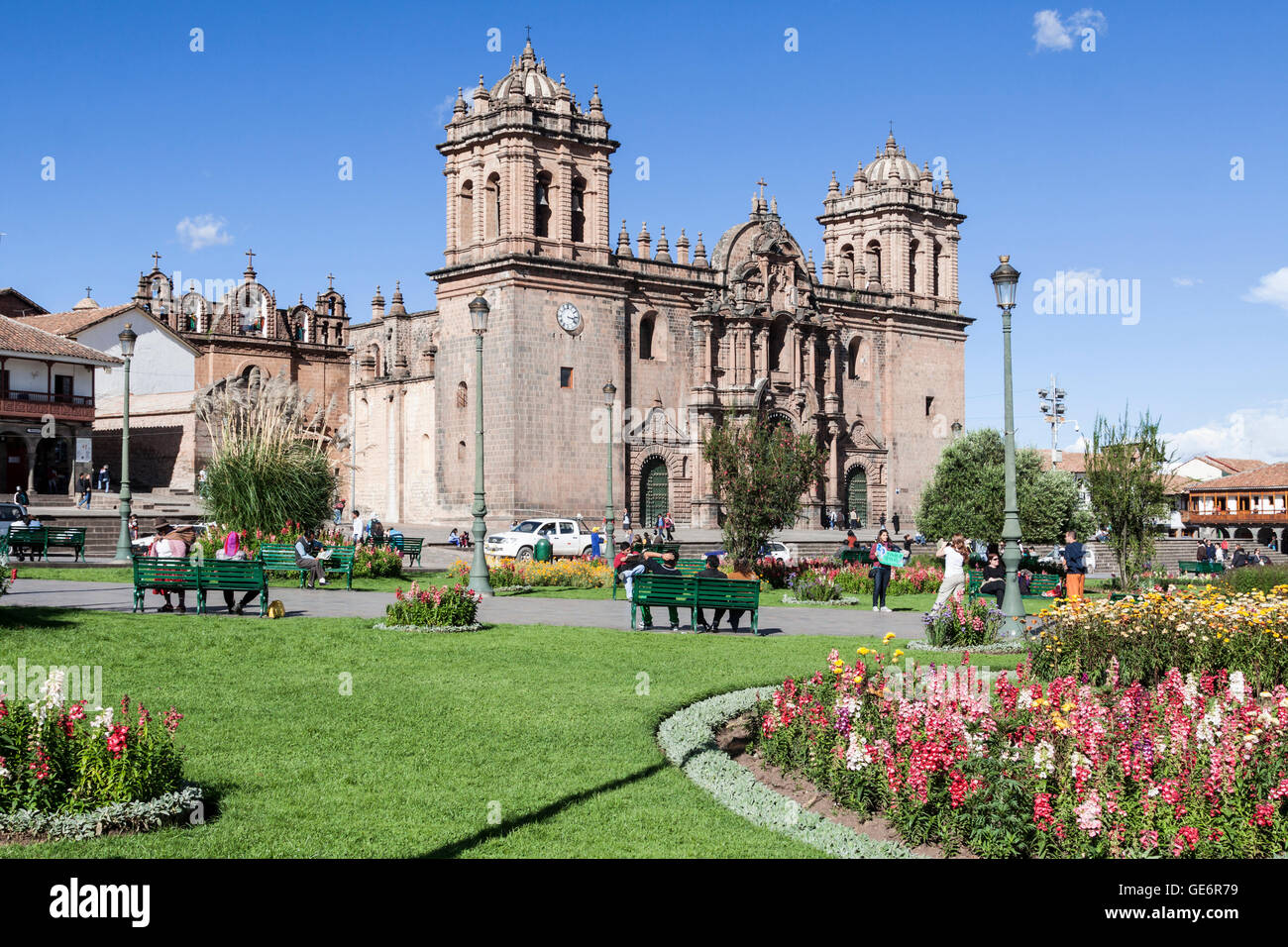Baroque Cathedral Plaza De Armas Cusco Peru Stock Photo Alamy baroque-cathedral-plaza-de-armas-cusco-peru-stock-photo-alamy