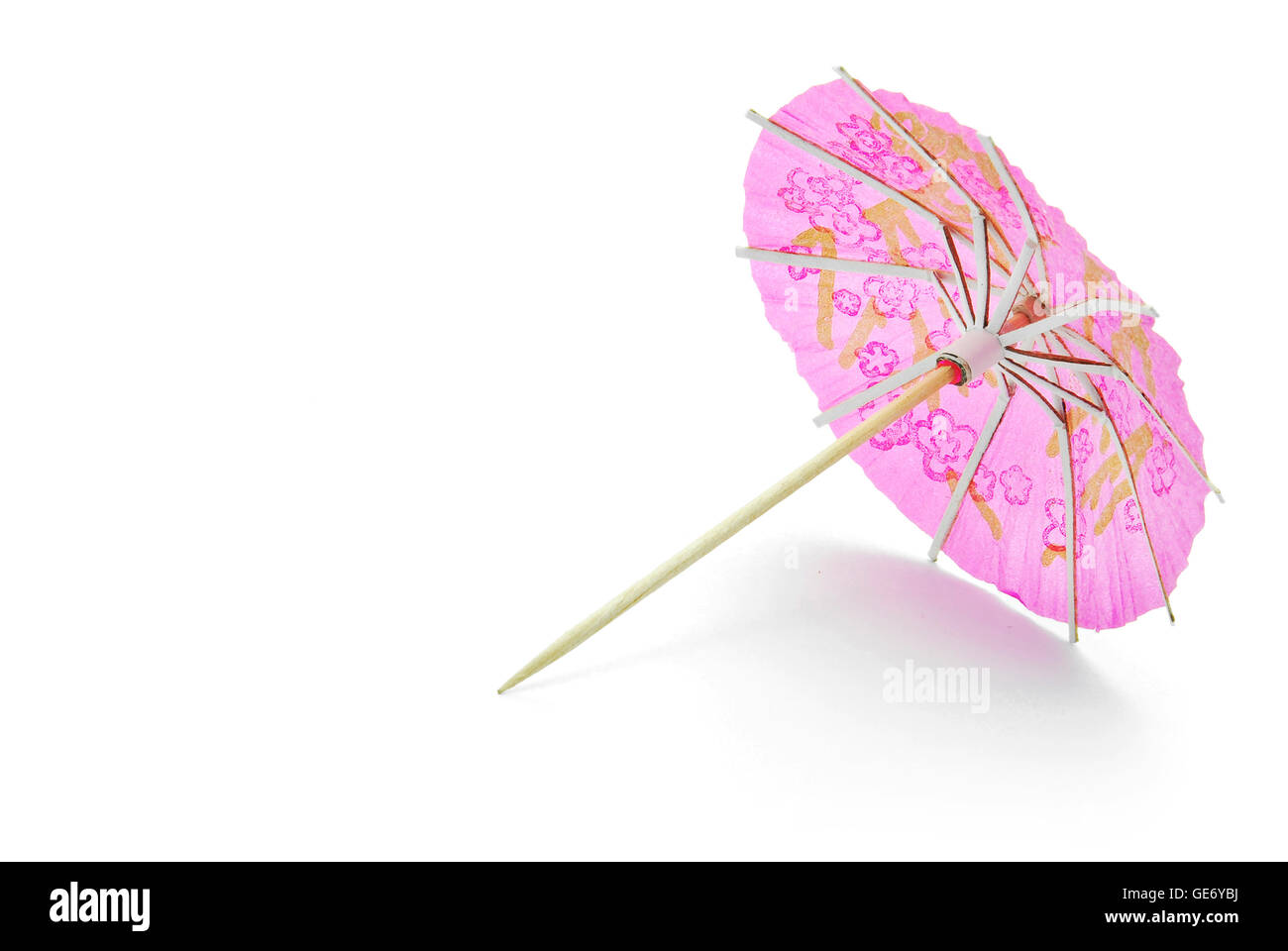 cocktail umbrella Stock Photo