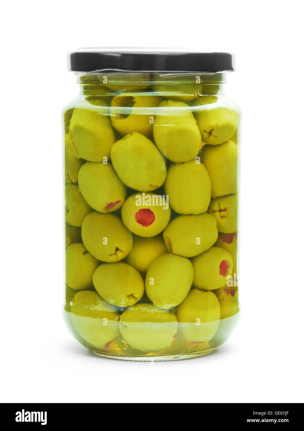 jar of olives Stock Photo Alamy