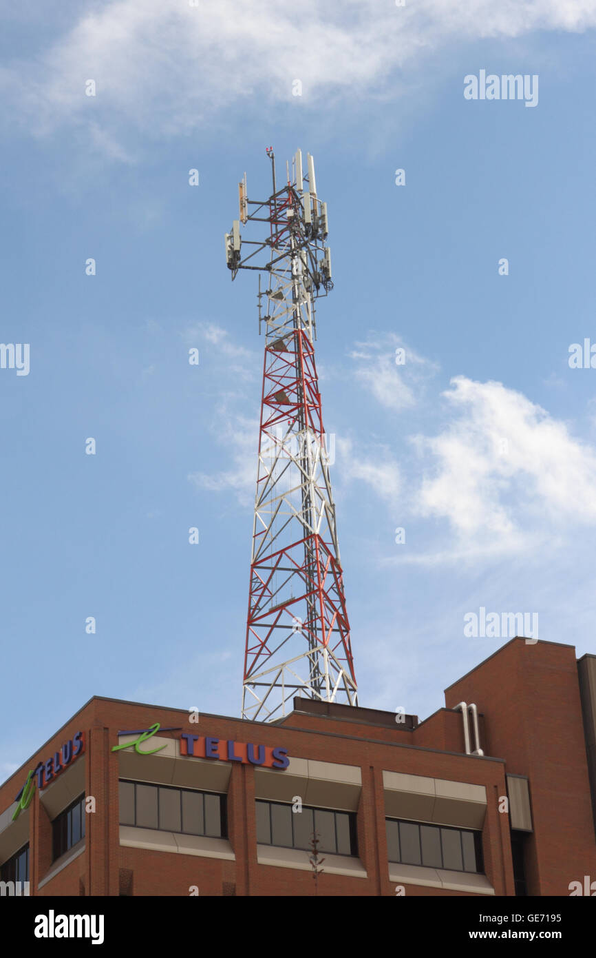 Telus cell towers Clearance