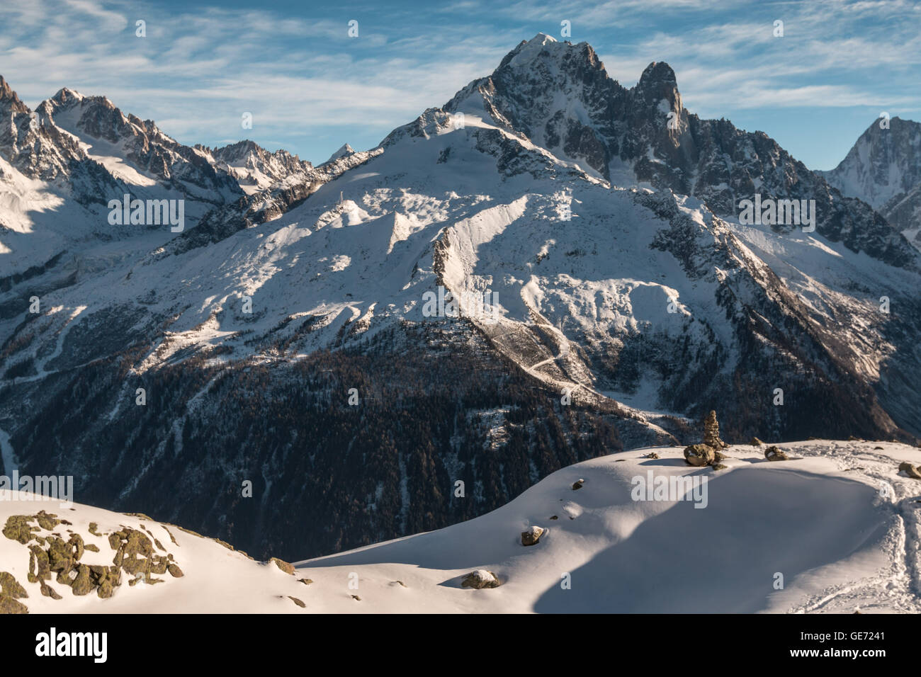 The french Alps Stock Photo