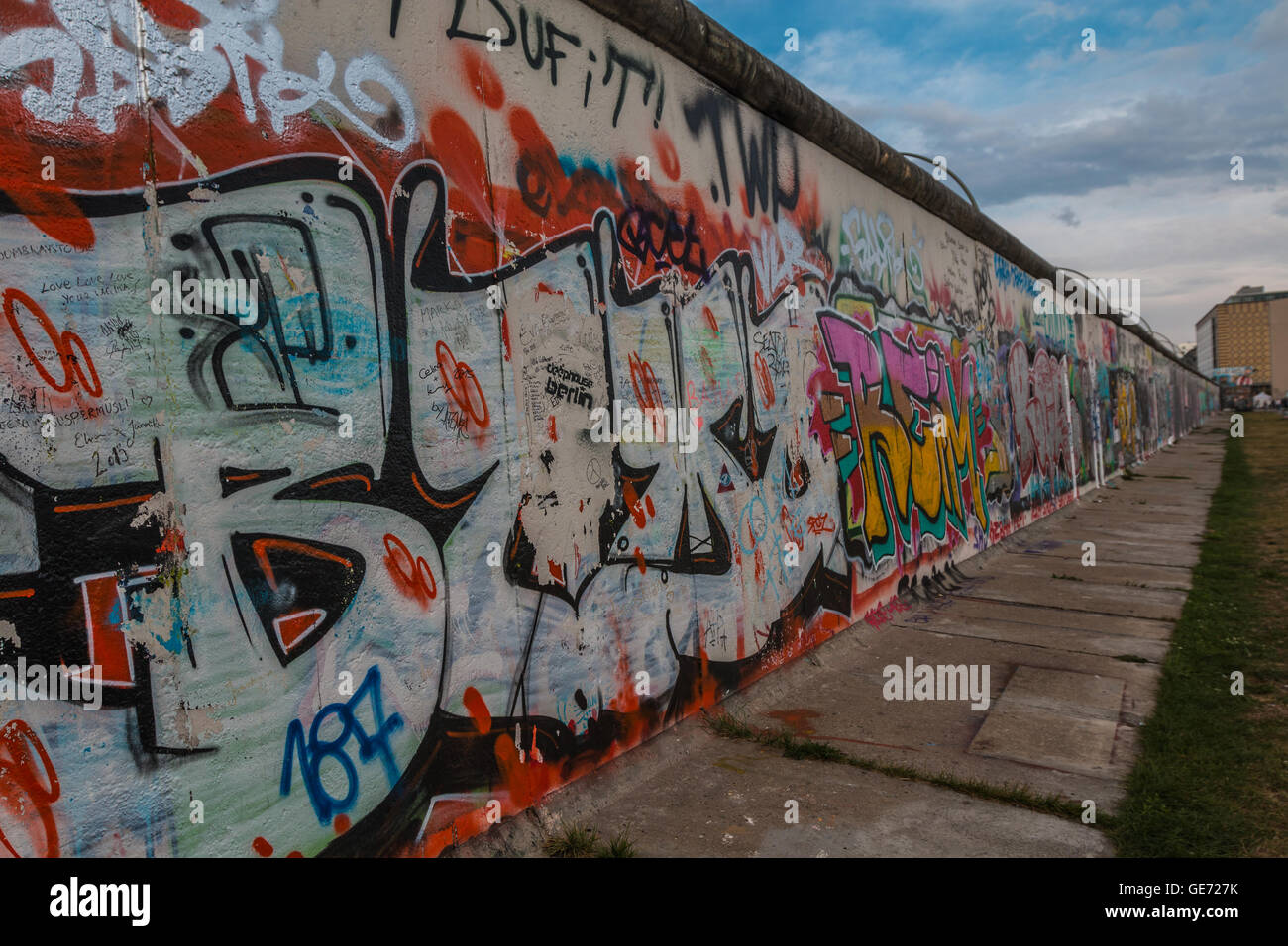 The Berlin wall in Germany Stock Photo Alamy