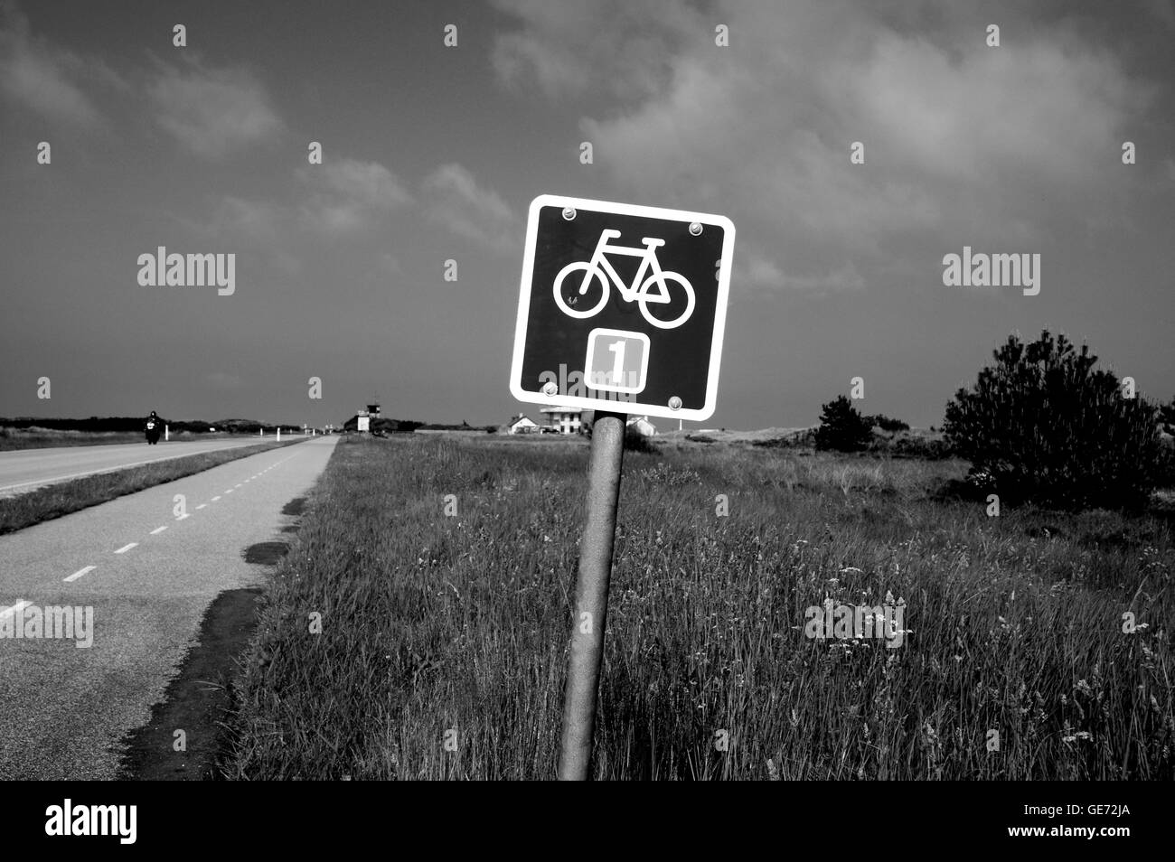 Trafficsign Black and White Stock Photos & Images - Alamy