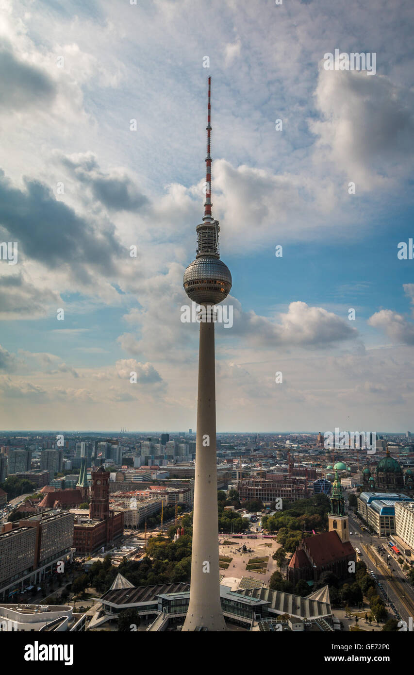 Berlin Tower Stock Photo