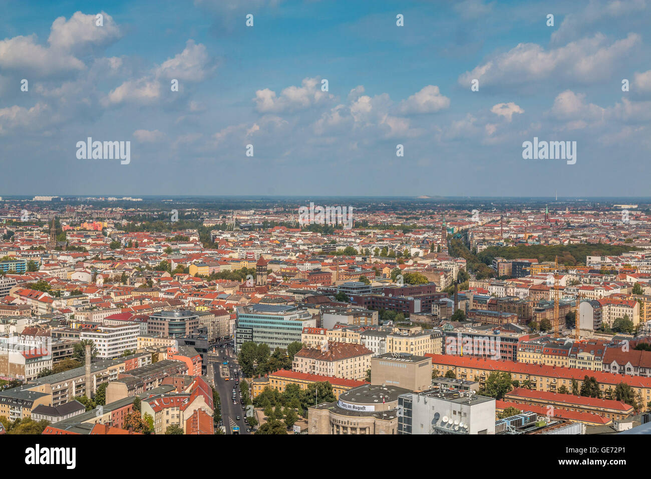 Panoramic view of Berlin Germany Stock Photo - Alamy