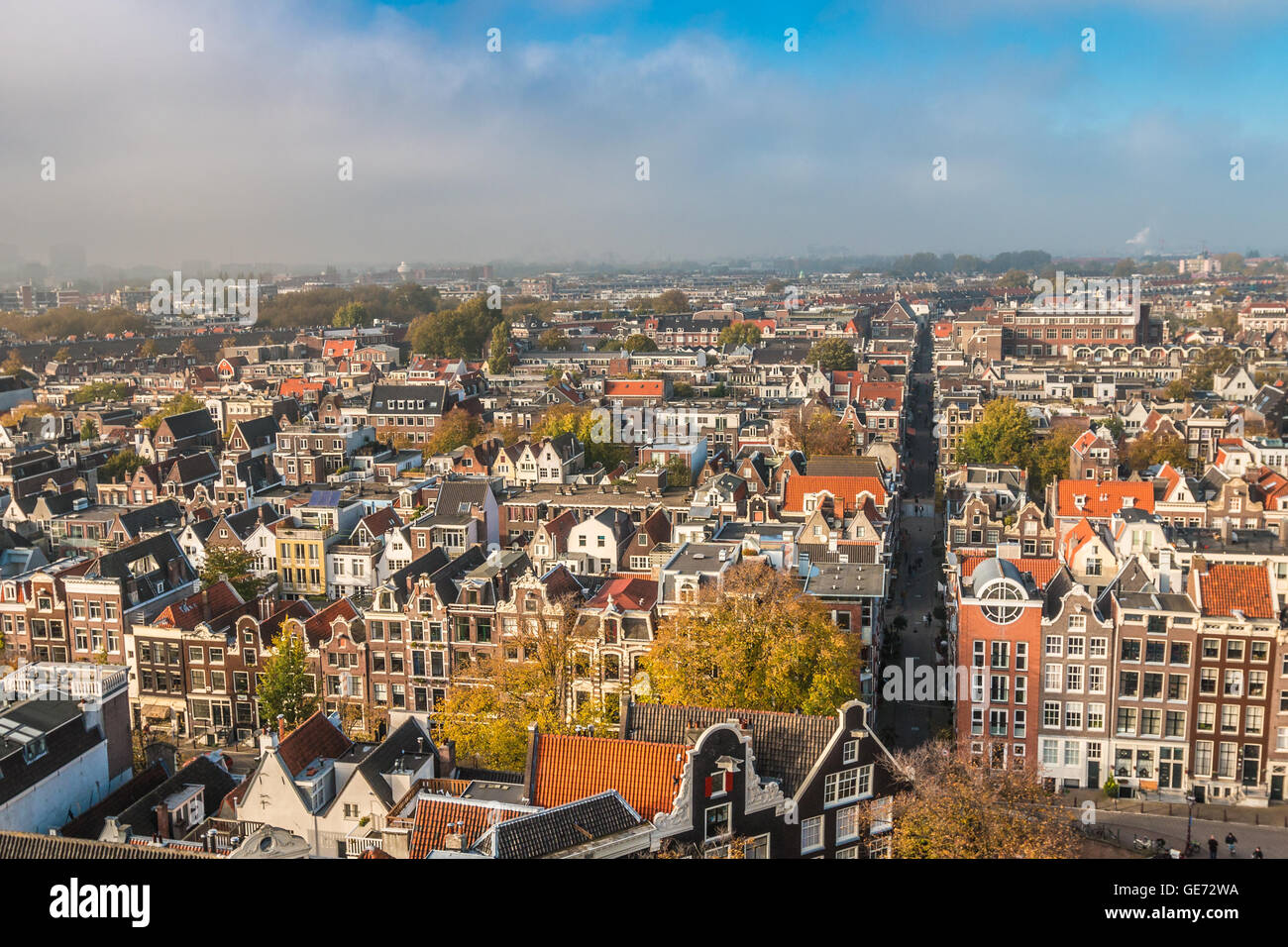 View of Delft Netherlands Stock Photo
