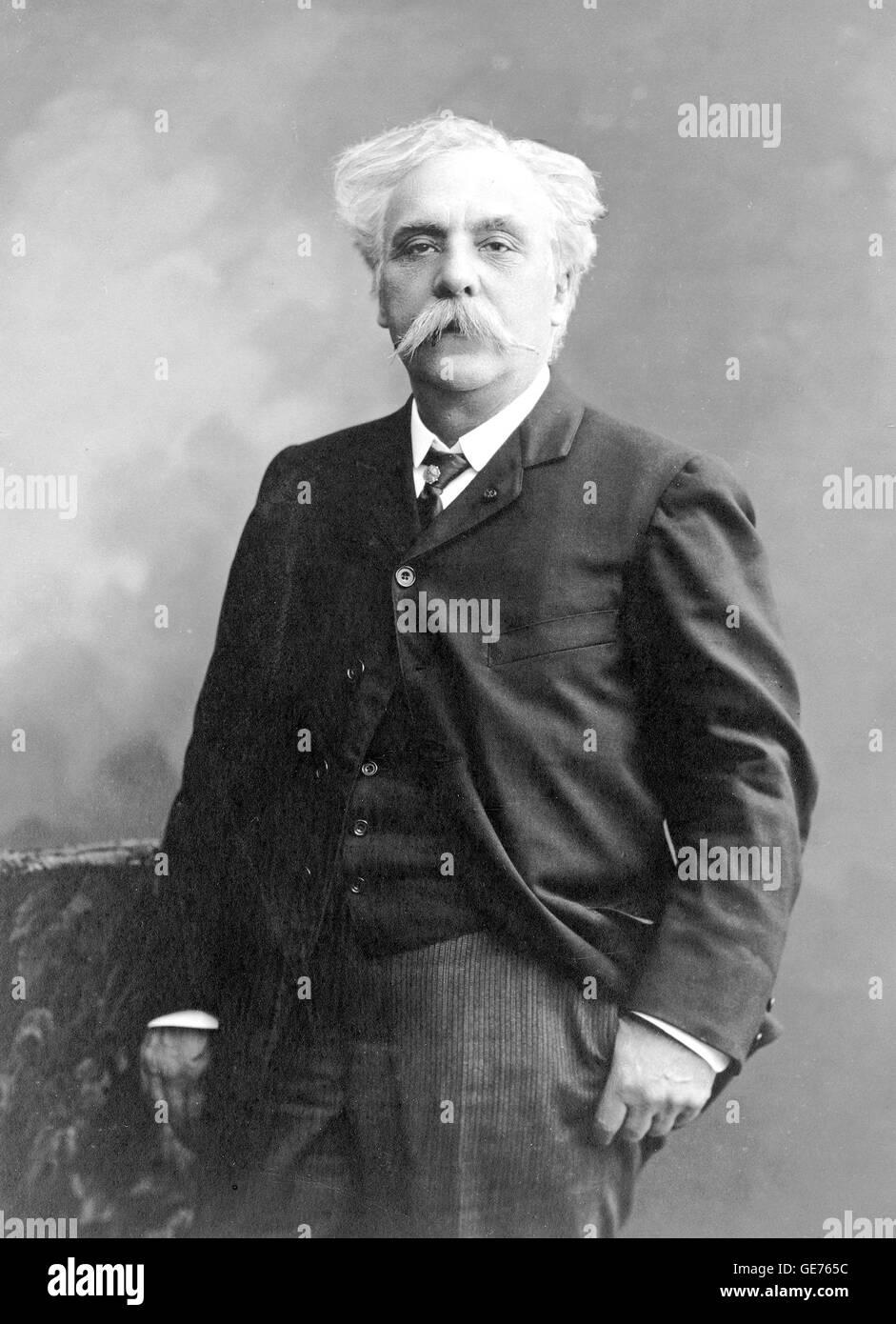 GABRIEL FAURE (1845-1924) French composer about 1907 Stock Photo