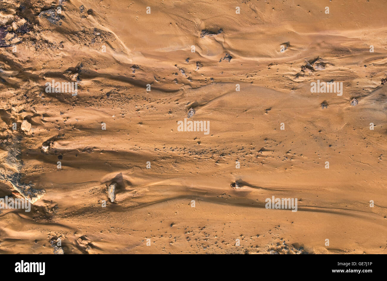 Fictional Mars Soil Aerial View. Trace of Water on Mars Stock Photo Alamy