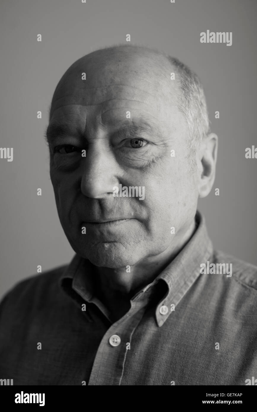 portrait of a brighton argus newspaper photographer Tony Tree, a man