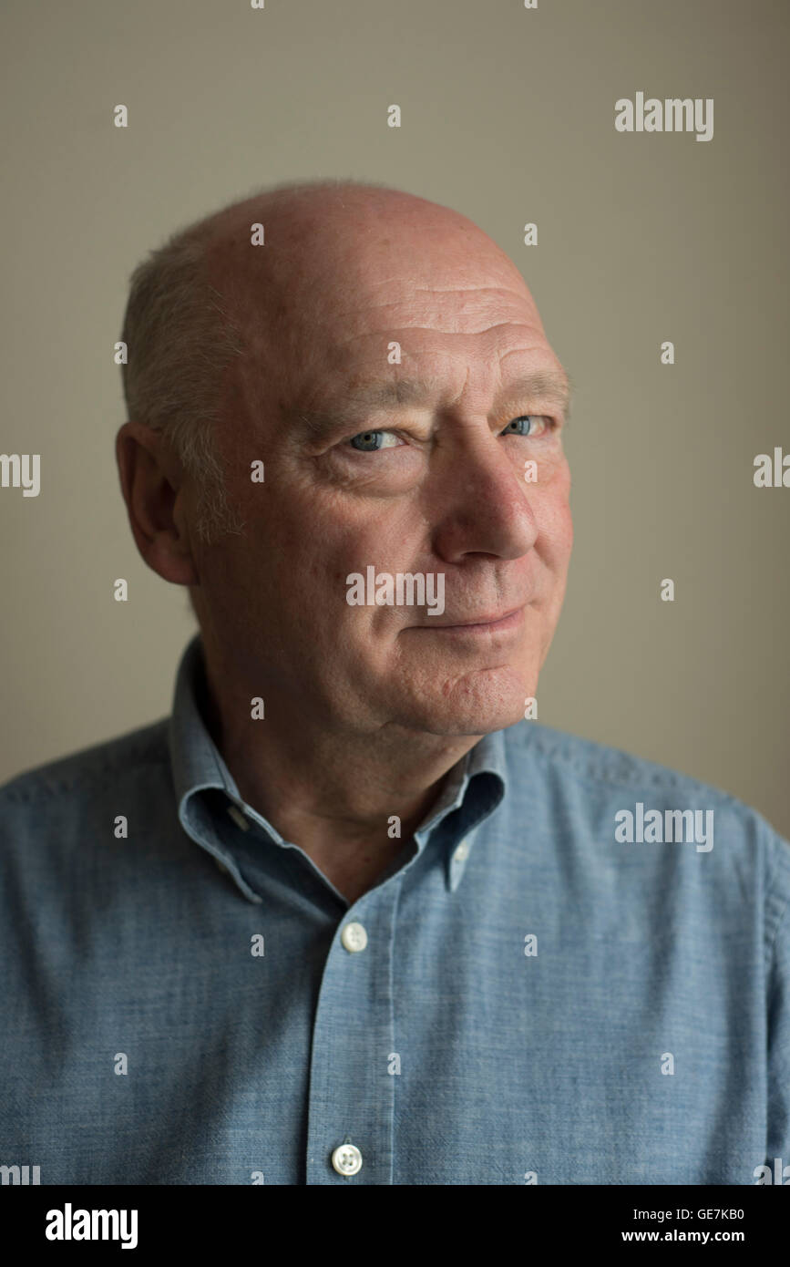 portrait of a brighton argus newspaper photographer Tony Tree, a man