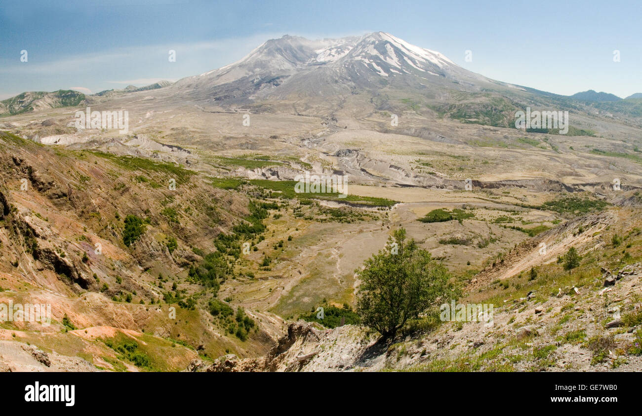 Mount St. Helens is an active volcano in Washington State in the United