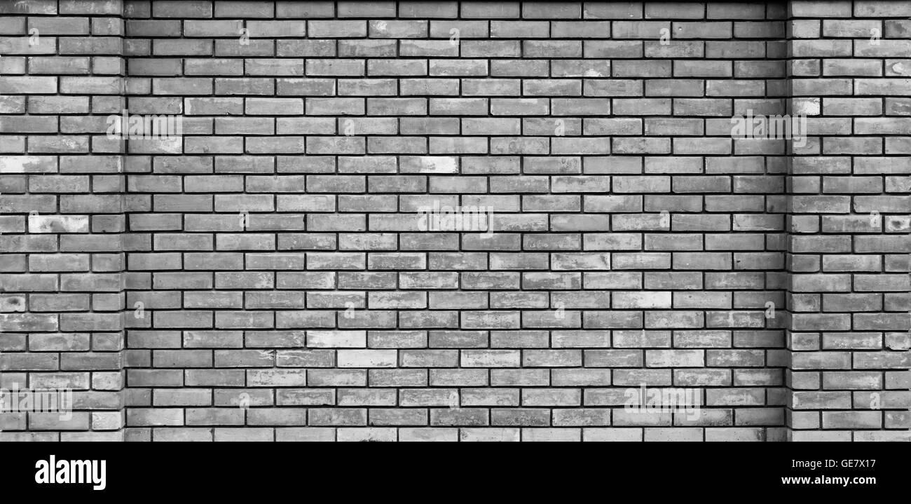 Brick wall Black and White Stock Photos & Images - Alamy