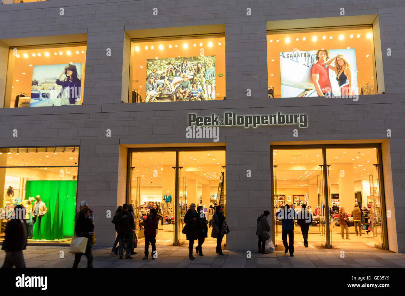 Peek cloppenburg vienna hi-res stock photography and images - Alamy
