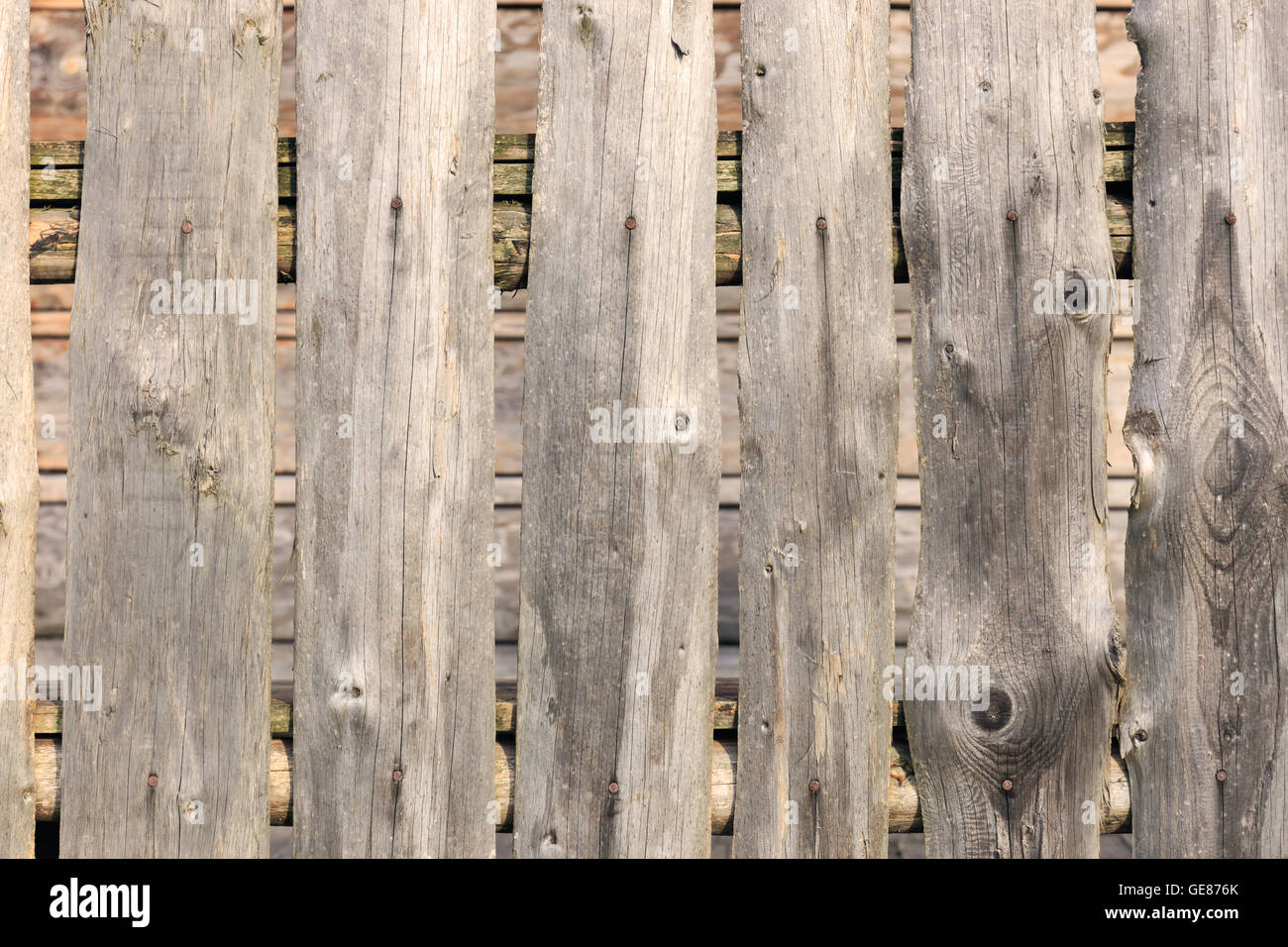 old wooden fence Stock Photo - Alamy