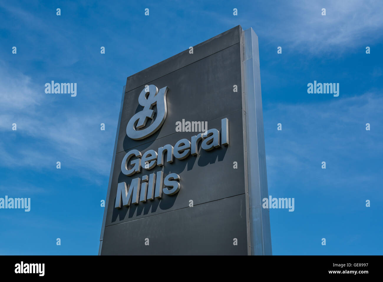 General Mills Corporate Headquarters Sign Stock Photo Alamy
