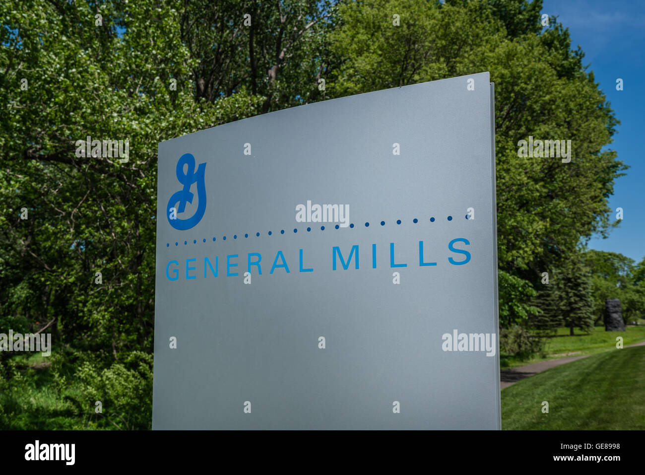 General Mills Corporate Headquarters Sign Stock Photo Alamy