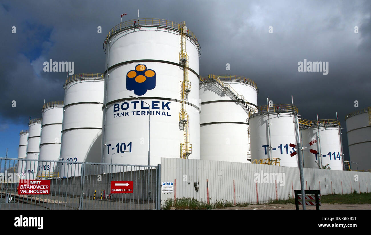 Botlek Tank Terminal, Port of Rotterdam pic2 Stock Photo