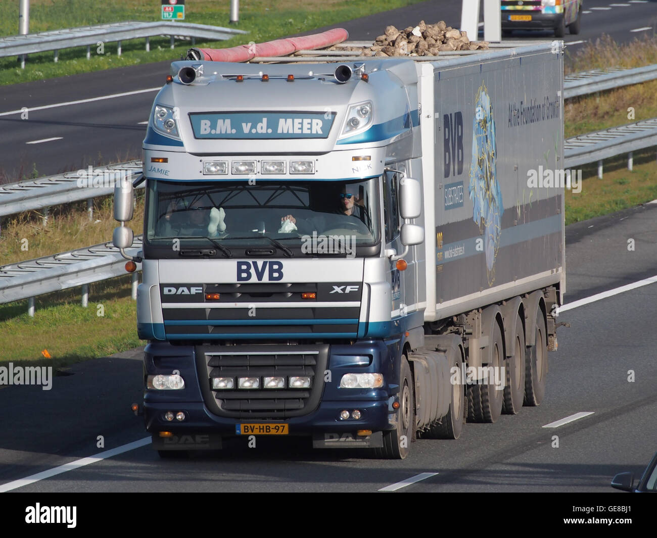 DAF FX, BM vd Meer, BVB pic1 Stock Photo