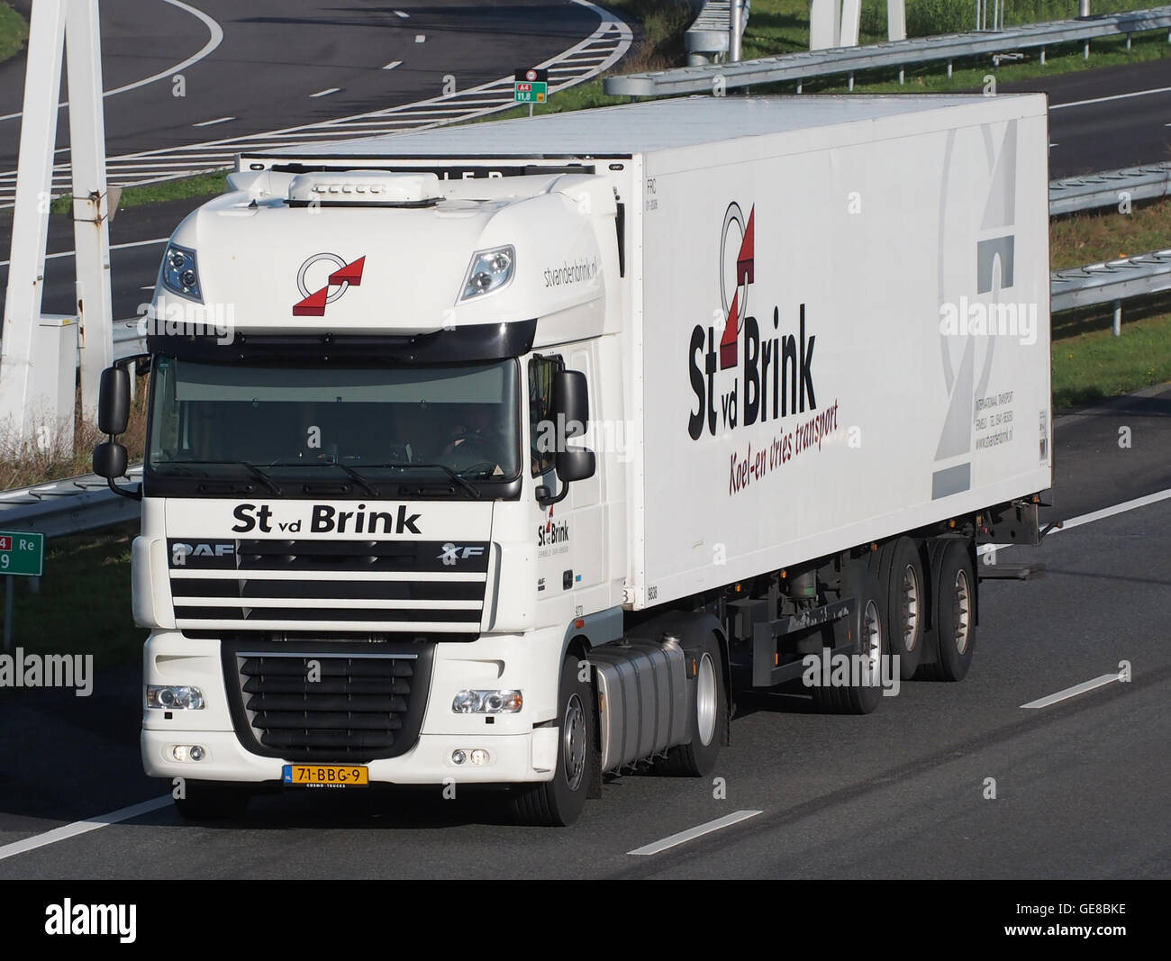 DAF XF, St vd Brink Stock Photo