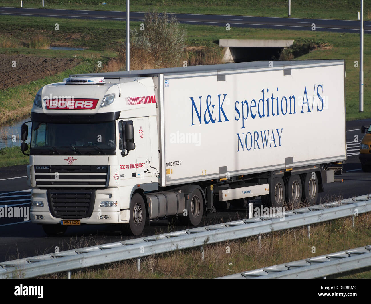 Road transport daf xf hi-res stock photography and images - Alamy
