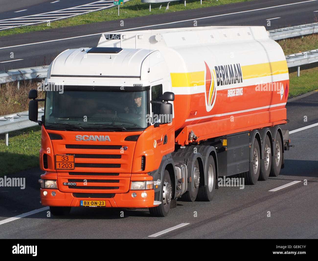 G400 SCANIA, Berkman energie service, bowser Stock Photo