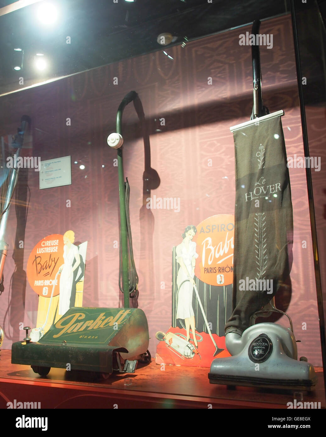 Vacuum cleaner, Musée EDF Electropolis photo 1 Stock Photo Alamy